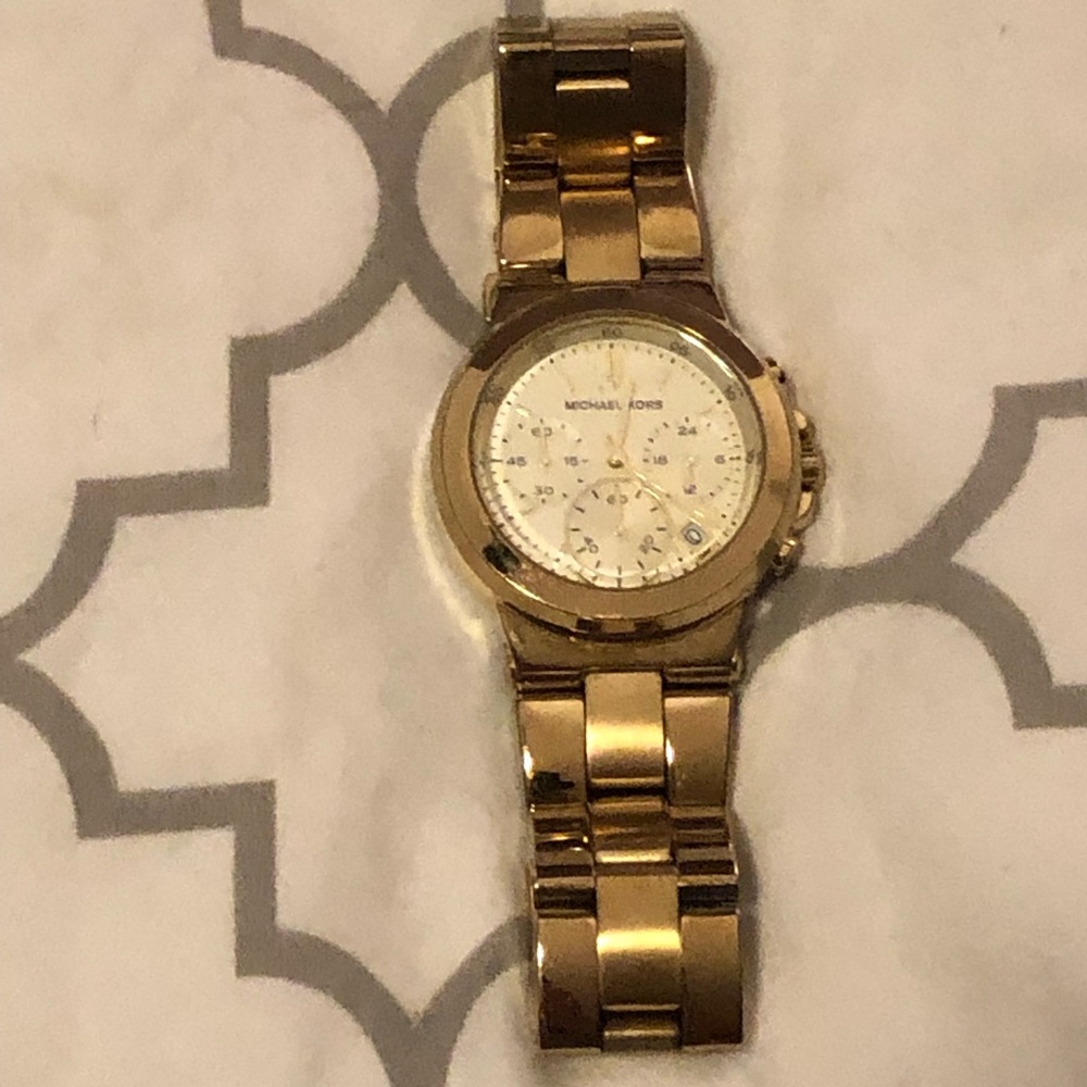 Michael Kors gold tone watch